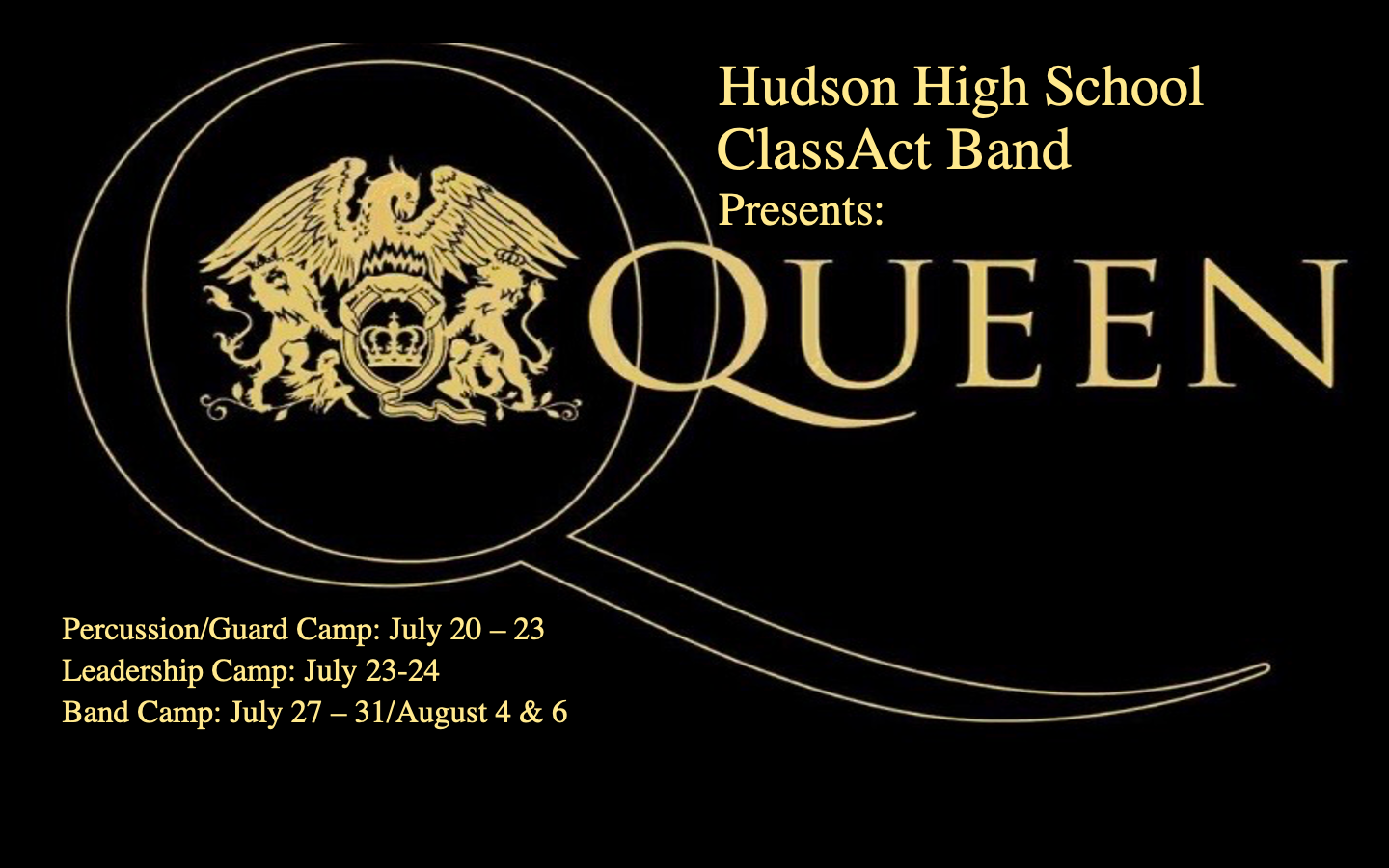 Hudson High School Band