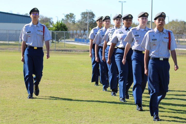 Drill Meets Army JROTC Anclote High School